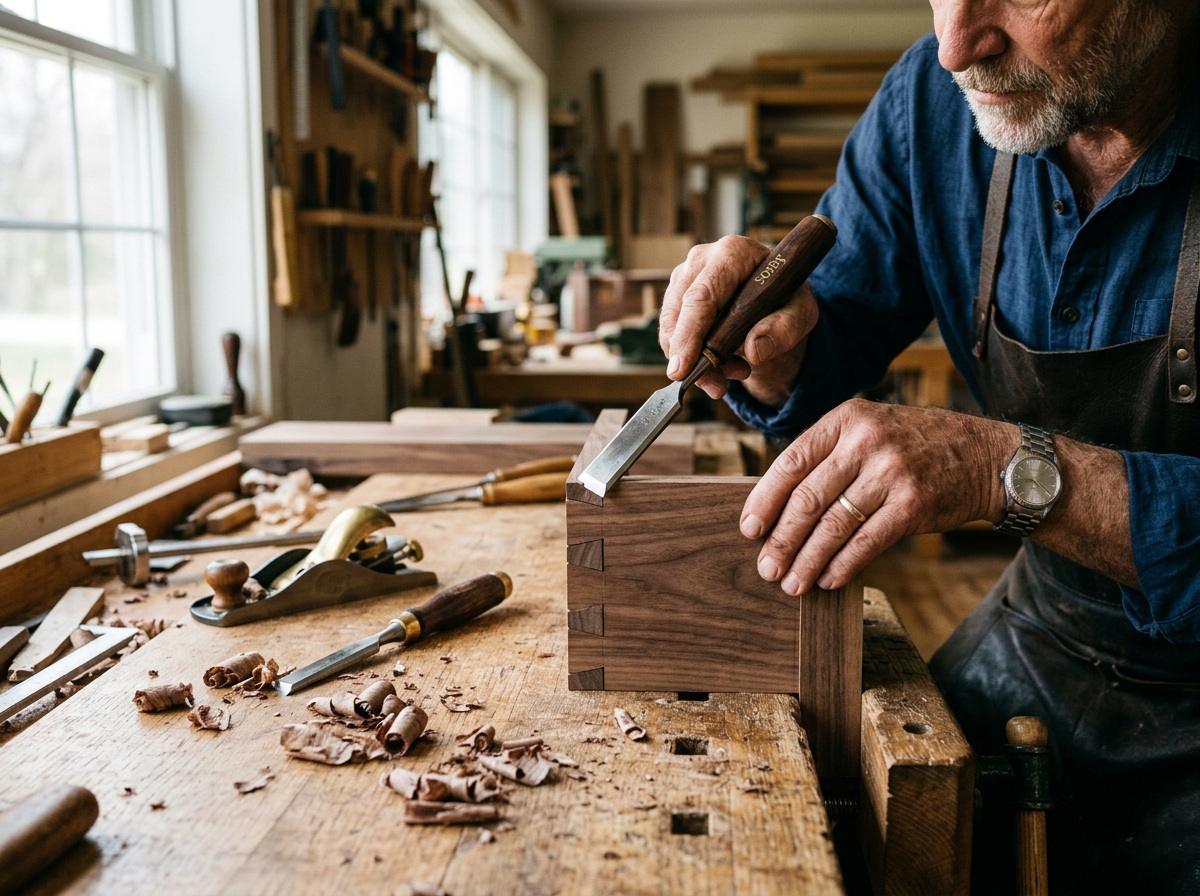 Master Craftsman Woodworking Precision Joinery