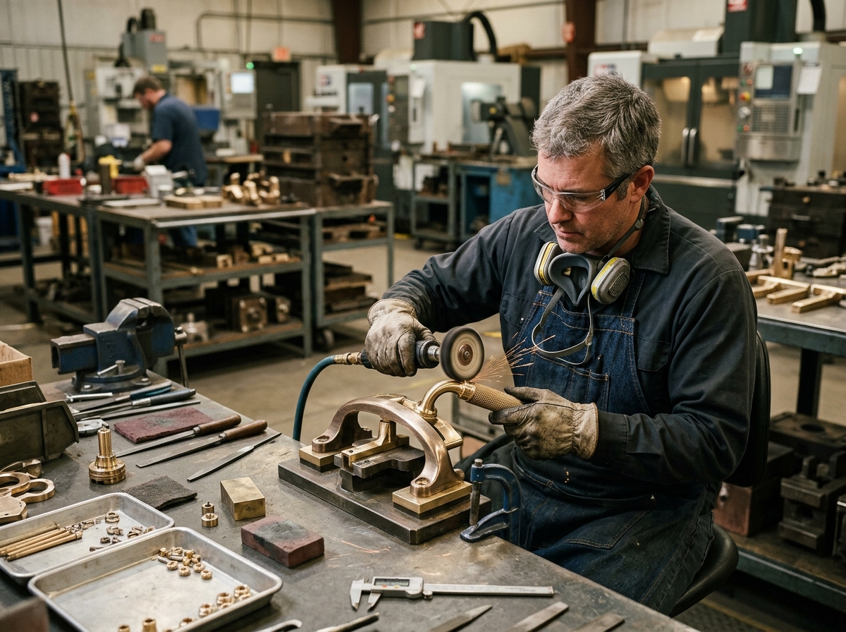 Precision Metal Machining and Brass Polishing